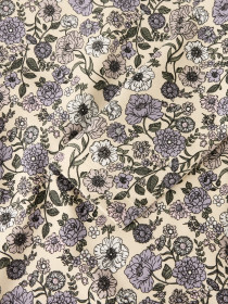 NAME IT Bluse Nikala Buttercream Big Flower